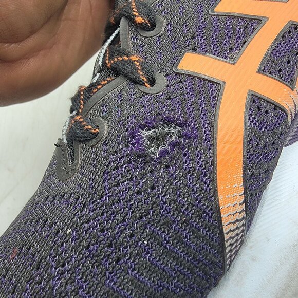 Asics Gel Cumulus 24 TR Womens 9 Purple Trail Running Shoes Nature Bathing - Picture 8 of 14